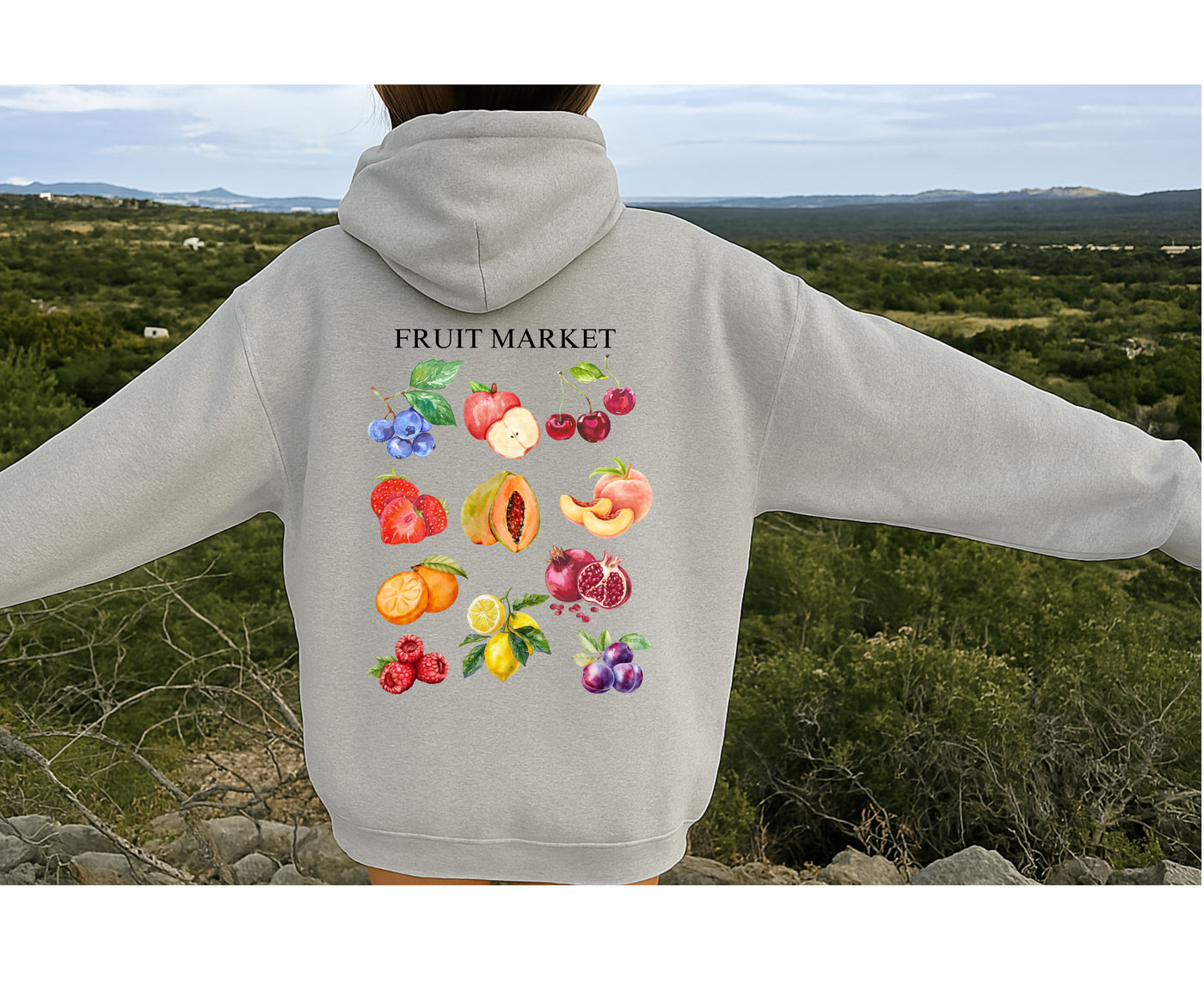 Fruit Market Sweatshirt